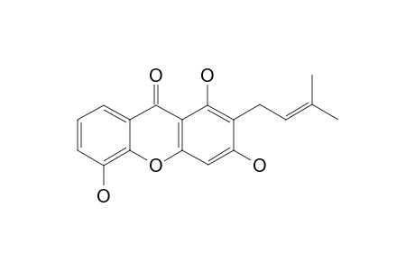 1,3,5-TRIHYDROXY-2-(3-METHYLBUT-2-ENYL)-XANTHONE