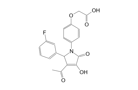 acetic acid, [4-[3-acetyl-2-(3-fluorophenyl)-2,5-dihydro-4-hydroxy-5-oxo-1H-pyrrol-1-yl]phenoxy]-