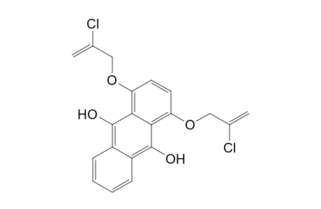 1,4-bis(2'-chloroprop-2'-enyloxy)-anthracene-9,10-diol