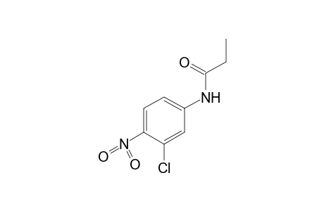 3'-chloro-4'-nitropropionanilide