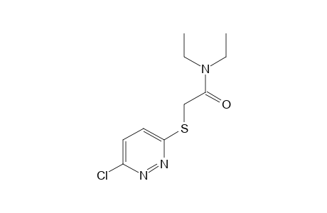 2-[(6-chloro-3-pyridazinyl)thio]-n,n-diethylacetamide