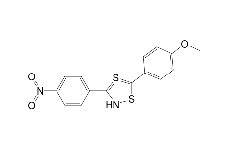 1,4,2-Dithiazole, 5-(4-methoxyphenyl)-3-(4-nitrophenyl)-