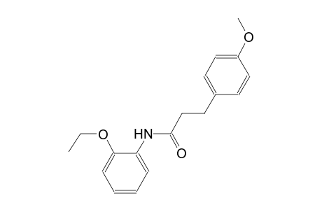 N-(2-ethoxyphenyl)-3-(4-methoxyphenyl)propanamide