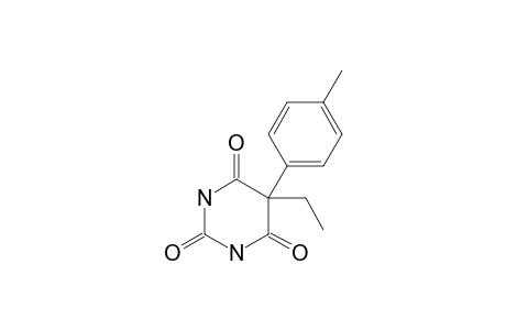 5-Ethyl-5-p-tolylbarbituric acid