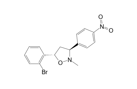 (3S*,5S*)-5-(2-BROMOPHENYL)-2-METHYL-3-(4-NITROPHENYL)-ISOXAZOLIDINE