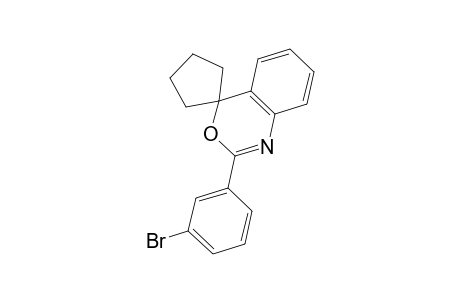 2-(m-Bromophenyl)spiro[3,1-benzoxazine-4,1'-cyclopentane]