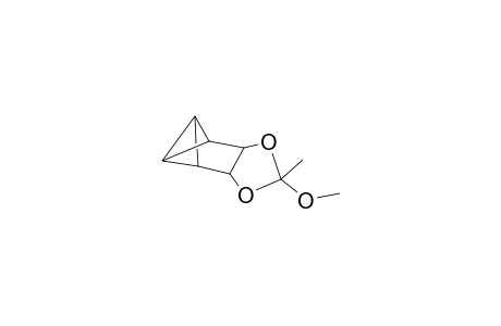 8-METHOXY-8-METHYL-7,9-DIOXATETRACYCLO-[4.3.0.0(2,4).0(3,5)]-NONANE