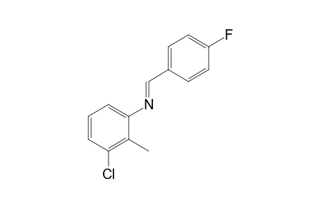 3-chloro-N-(p-fluorobenzylidene)-o-toluidine