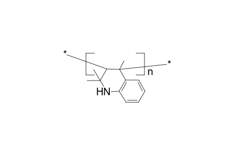 Polymer 2,2,4-trimethyl-1,2-dihydroquinoline