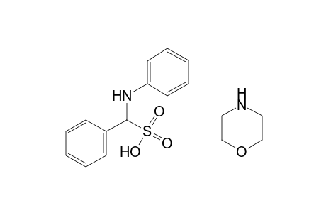 alpha-ANILINO-alpha-TOLUENESULFONIC ACID, COMPOUND WITH MORPHOLINE (1:1)