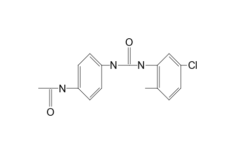 4'-acetamido-5-chloro-2-methylcarbanilide