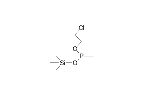 O-(2-CHLOROETHYL)-O-TRIMETHYLSILYLMETHYLPHOSPHONITE