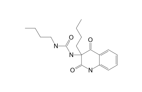 3-BUTYL-3-(3-BUTYLUREIDO)-1H,3H-QUINOLINE-2,4-DIONE