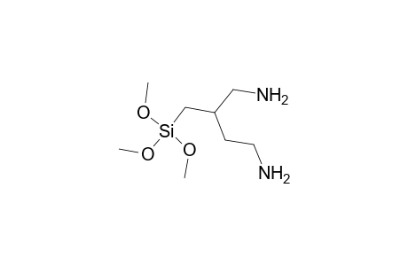 1,4-Butanediamine, 2-[(trimethoxysilyl)methyl]-