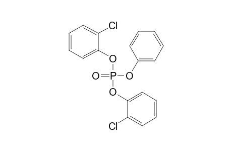 phosphoric acid, bis(o-chlorophenyl) phenyl ester