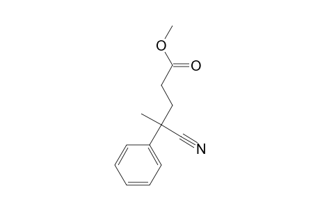 4-CYANO-4-PHENYLVALERIC ACID, METHYL ESTER