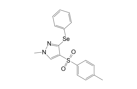 1-Methyl-3-phenylseleno-4-(p-toluenesulfonyl)pyrazole