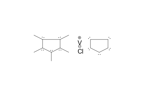 Vanadium-(3), chloro-cyclopentadienyl-(pentamethylcyclopentadienyl)-