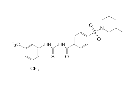 1-[p-(DIPROPYLSULFAMOYL)BENZOYL]-3-(alpha,alpha,alpha,alpha',alpha',alpha'-HEXAFLUORO-3,5-XYLYL)-2-THIOUREA