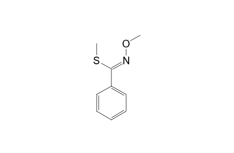 METHYL-(Z)-O-METHYL-BENZOTHIOHYDROXIMATE