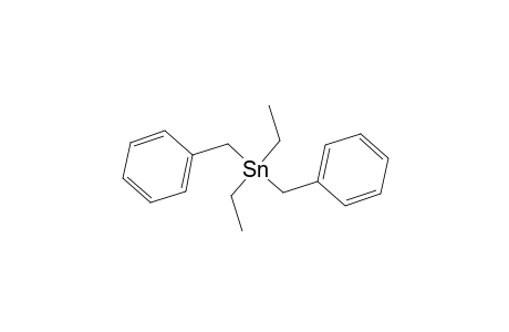 Dibenzyl(diethyl)stannane