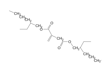 methylenesuccinic acid, bis(2-ethylhexyl)ester