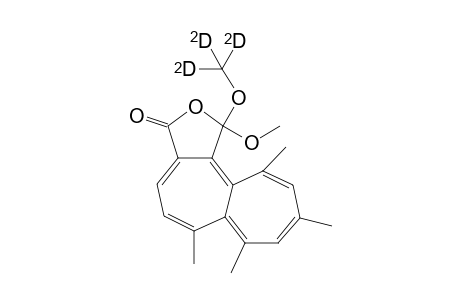 (PM,3SR)-3-Methoxy-3-[trideuterio]methoxy-9,11,13,15-tetramethyl-4-oxatricyclo[8.5.0.0(2,6)]pentadeca-1,6,8,10,12,14-hexaen-5-one