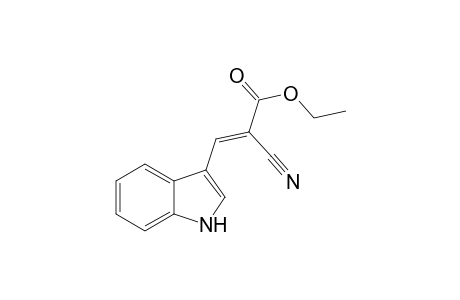 Ethyl(2E)-2-cyano-3-(1H-indolyl-3-yl)acrylate