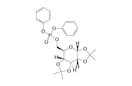 Diphenyl 2,2,7,7-Tetramethyl-tetrahydro-bis[1,3]dioxolo[4,5-b:4',5'-d]pyran-5-ylmethyl Phosphate