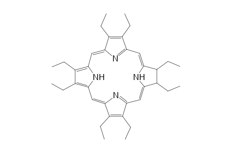 21H,23H-Porphine, 2,3,7,8,12,13,17,18-octaethyl-2,3-dihydro-