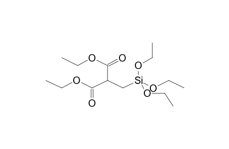 [2,2-BIS(ETHOXYCARBONYL)ETHYL]TRIS(ETHOXY)SILANE