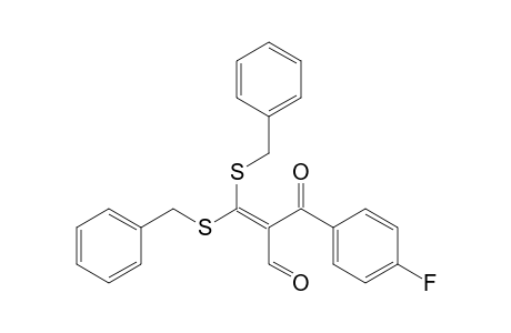 2-(4'-Fluorobenzoyl)-3,3-bis(benzylthio)-2-propenal