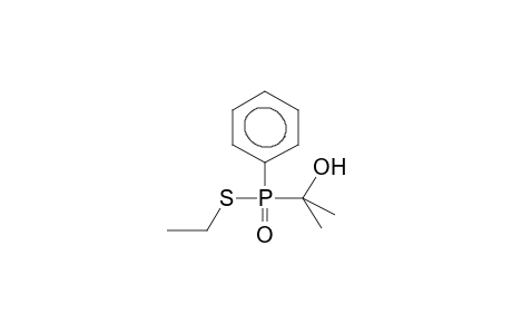 S-ETHYL(ALPHA-HYDROXYISOPROPYL)PHENYLTHIOPHOSPHINATE