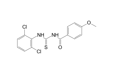 1-(p-anisoyl)-3-(2,6-dichlorophenyl)-2-thiourea