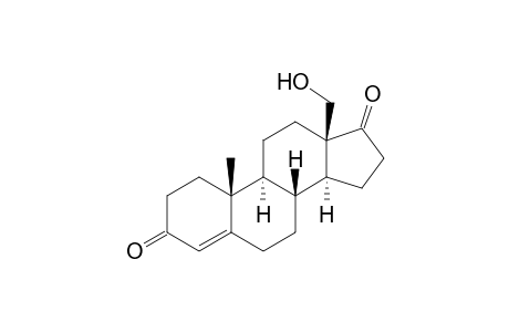 Androst-4-ene-3,17-dione, 18-hydroxy-