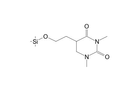 1,3-Dimethyl-5-(2-trimethylsilyloxyethyl)-1,3-diazinane-2,4-dione