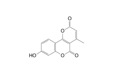 8-HYDROXY-4-METHYL-2H,5H-PYRANO[3,2-c][1]BENZOPYRAN-2,5-DIONE