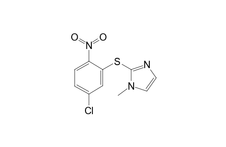 2-(5-Chloro-2-nitro-phenylsulfanyl)-1-methyl-1H-imidazole