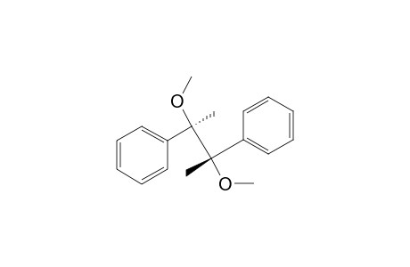 .alpha.,.alpha.'-Dimethoxy-.alpha.,.alpha.'-Dimethylbibenzyl (meso)