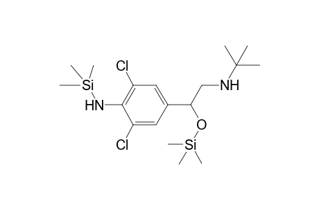 N-(4-(2-(tert-Butylamino)-1-[(trimethylsilyl)oxy]ethyl)-2,6-dichlorophenyl)(trimethyl)silanamine