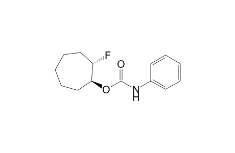 (+/-)-TRANS-2-FLUOROCYCLOHEPTYL-N-PHENYLCARBAMATE