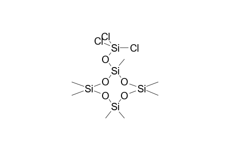 2-TRICHLOROSILYLOXY-2,4,4,6,6,8,8-HEPTAMETHYLCYCLOTETRASILOXANE