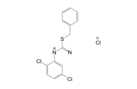 2-benzyl-3-(2,5-dichlorophenyl)-2-thiopseudourea, monohydrochloride