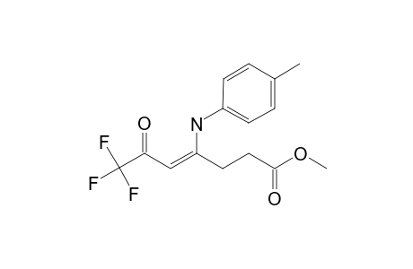 METHYL-4-PARA-TOLYLAMINO-6-OXO-7,7,7-TRIFLUORO-4-HEPTENOATE