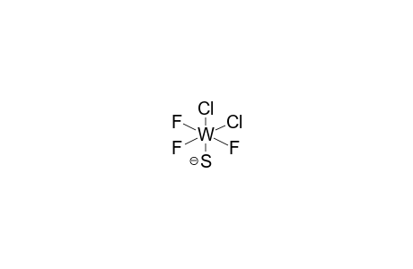 TRIFLUORODICHLOROTHIOTUNGSTENATE ANION