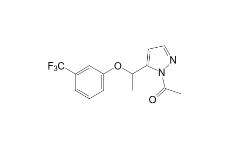 1-ACETYL-5-{1-[(alpha,alpha,alpha-TRIFLUORO-m-TOLYL)OXY]ETHYL}PYRAZOLE