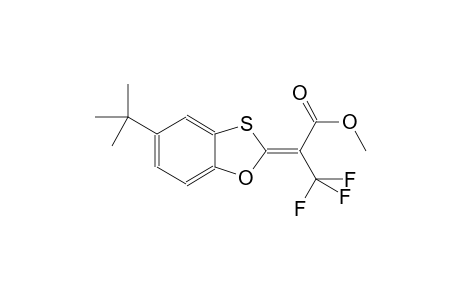 2-(5-tert-Butyl-benzo[1,3]oxathiol-2-ylidene)-3,3,3-trifluoro-propionic acid methyl ester