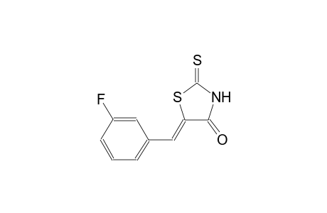 (5Z)-5-(3-fluorobenzylidene)-2-thioxo-1,3-thiazolidin-4-one