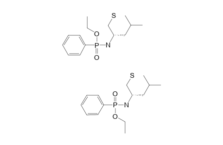 ETHYL-N-(1-MERCAPTO-4-METHYL-PENT-2-YL)-PHENYL-PHOSPHONAMIDATE;R=C6H5,R'=ISO-C4H9;[R(P),S(C)]+[S(P),S(C)];MIXTURE