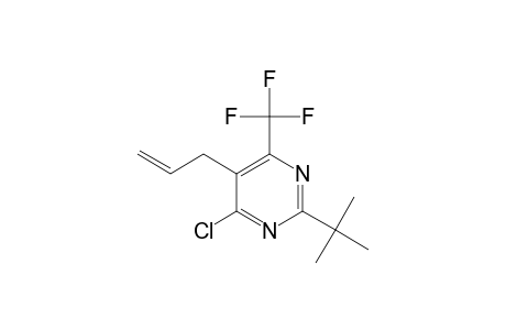 2-TERT.-BUTYL-4-CHLORO-5-(2-PROPEN-1-YL)-6-(TRIFLUOROMETHYL)-PYRIMIDINE